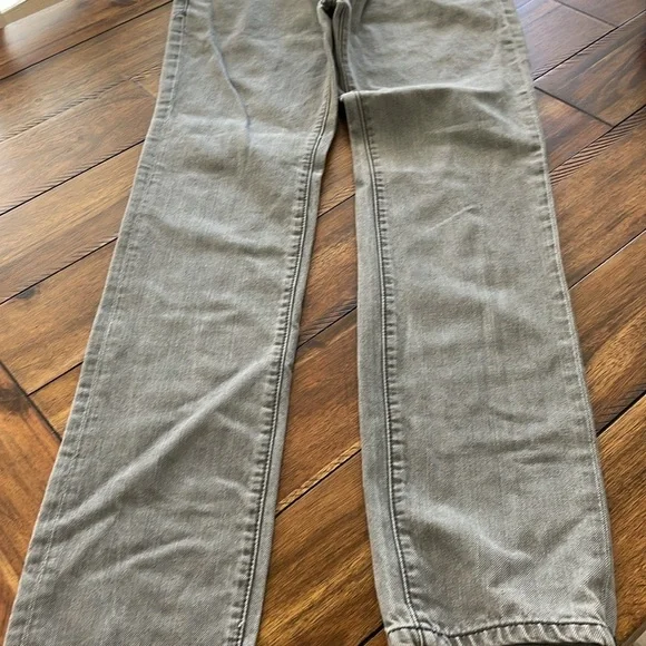 Active Ride Shop men’s gray grey tapered leg button fly denim jeans size 34 x 32 - Picture 12 of 14